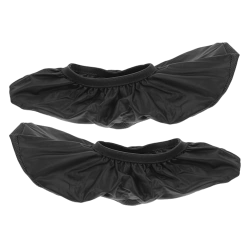 TEHAUX Elastic Comfortable Shoe Covers 1 Pair of Polyester Antiskid Covers for Home Use Washable Rainproof for Indoor Outdoor