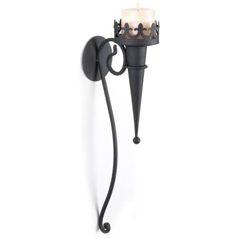 Gifts & Decor Gothic Candle Torch Wall Pillar Home Decorative Sconce Cover