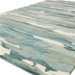BashianVerona Hand Tufted Aqua Area Rug