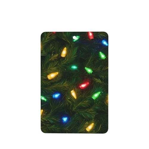 Ambientadores de coche con ramas de pino verde, 4 unidades, tarjetas perfumadas colgantes, tarjetas perfumadas para coche, tabletas de aromaterapia