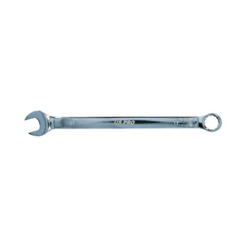 AB Tools 17mm Extra Long Metric Combination Spanner Wrench 260mm Chrome Vanadium Steel