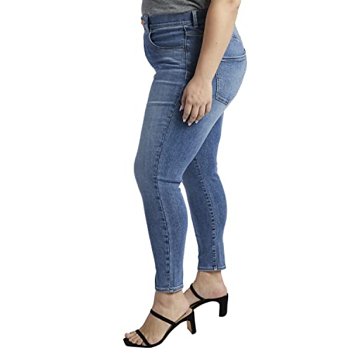 JAG Jeans Women's Plus Size Valentina Pull-on Skinny Jean2
