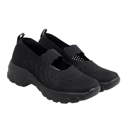 Chaussures femme mesh respirantes et flexibles à semelle antidérapante