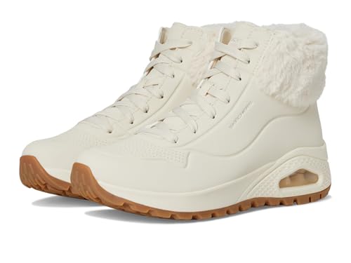 Skechers Femme Uno Rugged Fall Air Boots, Natural, 40...