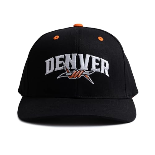 Gorra Premier Lacrosse League Denver Outlaws Negro miniatura 1
