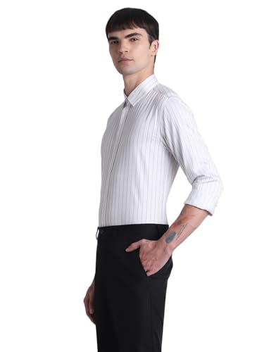 Image of Jack & Jones Slim Fit Striped Casual Shirt