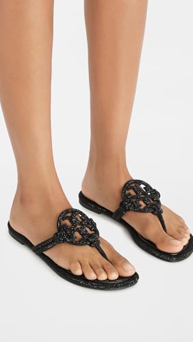 Image of Tory Burch Women's Miller Knotted Pave Sandals