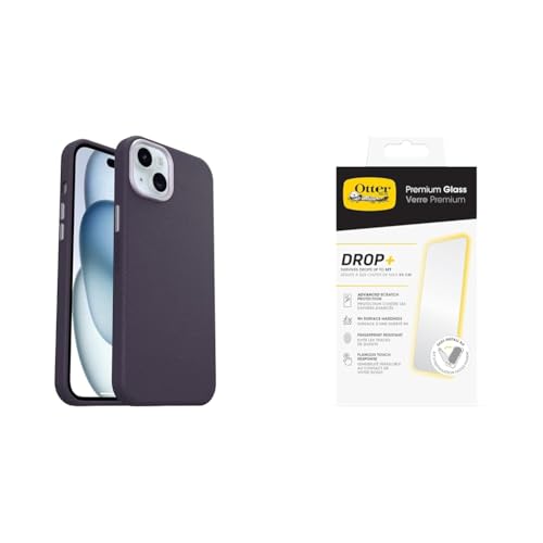 Coque Symmetry OtterBox antichoc MagSafe iPhone 15 Plus avec verre de protection