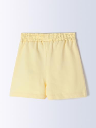Image of Milou Girls 100% Cotton Stripes Allover Print Biowash Shorts | Soft & Breathable, Safe Dyes, Label-Free Comfort