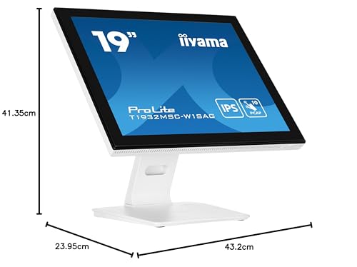 iiyama TFT T1932MSC 48cm IPS PCAP 19''/1280x1024/VGA/DP/HDMI/TOUCH/weiß
