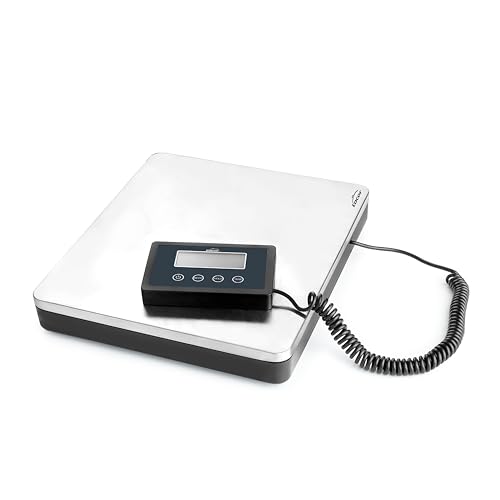 Lacor   61724   Báscula Cocina, Peso de Cocina, Plataforma Báscula Portátil, Extraplana, Acero Inoxidable, Función Cero y Tara, Máxima Estabilidad, Tres Unidades de Peso Kg, Libras, Onzas, 30x25.5 cm