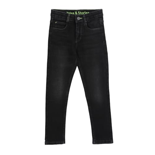 Image of Tales & Stories Baby-Boy's Regular Jeans (I198002-36M-BL Black 2 3 Years)
