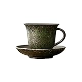 Expérience de boisson confortable : la tasse délicate utilise la céramique de qualité la plus durable pour conserver la chaleur et garder le café ou le thé au chaud avec une poignée adaptée facile à saisir.