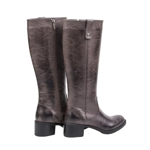 Botte Perrine gris brossé Chattawak style urbain pour vos sorties d'hiver - 2
