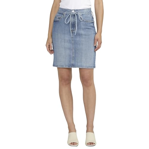 JAG Jeans Women's Knee-Length Skirt, Lunar Blue