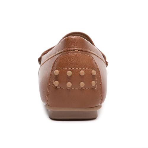Image of Bernal Women's Non-Slip Penny Loafers - All-Day Comfort Flat Driving Shoes for Work Office & Casual Walking