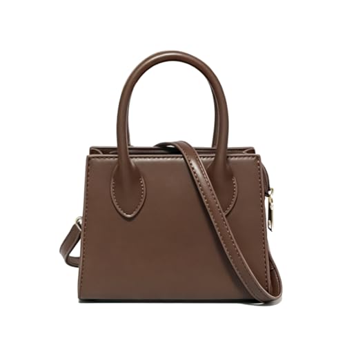 Image of Small crossbody tote bags for women faux leather cute clutch mini purses and handbags