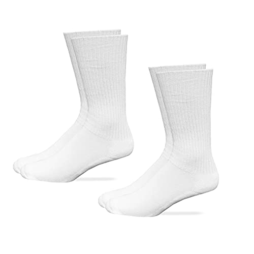 Carolina Ultimate Diabetic Non-Binding Tube Crew Socks 2 Pair (912)