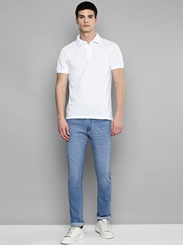 Image of Allen Cooper Slimmy Comfortable Mid Rise Denim Jeans for Men