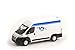 2014 Dodge Ram ProMaster, White with Blue Stripes - Greenlight 53040A 1/64 Scale Diecast Car