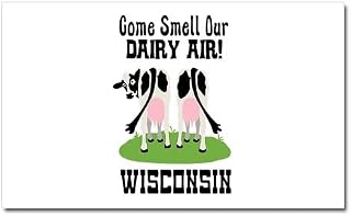 CafePress Come Smell Our Dairy AIR Car Magnet 20 X 12 Car Magnet, 20"x 12" Magnetic Door Display