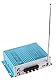 Fasizi Mini Bluetooth Hi-Fi Stereo Audio AMP Verstärker Bass Booster MP4 12V Unterstützung FM MP3 TF USB DVD für Auto Motorrad -Blau