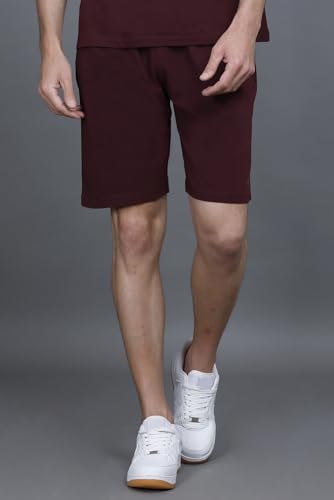 Image of GODFREY Cotton Half Trackpant with Zipper Pocket Shorts for Men | Outdoor Light Weight Sports