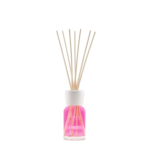 Millefiori Milano – Diffusore a Bastoncini 100 ml, Lychee Rose – Profumatore Ambiente Raffinato con Note Fruttate e Fiorite