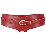 Ceinture mode pour femme:S'ajustant aux tailles de taille de 64 cm à 110 cm (S à XL), les larges ceintures pour femmes se resserrent facilement pour les silhouettes de petite à grande taille.La ceinture élégante pour femme convient pour traiter les femmes elles-mêmes ou comme un bon cadeau