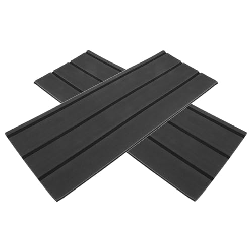 Alfombrillas para escalones de autocaravana grises en pack de 2 piezas de 48x17 cm
