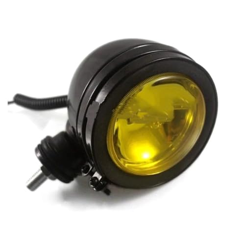 Phare de moto retro pour rouler de nuit en securite sur Chopper et Bobber