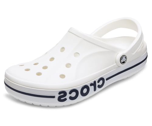 Crocs Unisex Adult Bayaband Clog White/Navy - Image 2