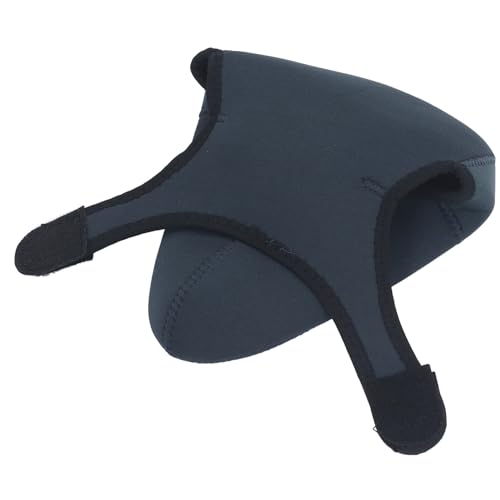 Qukaim Bolsa de forro para cámara, ligera e impermeable para SLR DSLR, diseño de cierre de velcro, uso de doble cara, se adapta a lentes de cuerpo de menos de 19 cm, multicolor