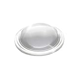 LED Light Convex Objektiv - Konvexes Glasobjektiv | Entzückende Hochübertragung LED LED Light Convex Objektiv | Optische Glaslinse Für Labors Und Klassenzimmer | Hitzebeständige Gemahlene Experimentel