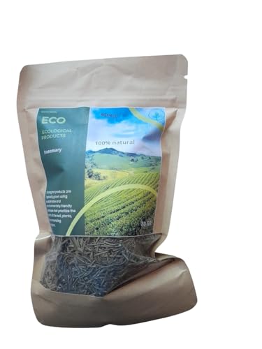 ROMERO PLANTA NATURAL - Semillas Romero - Romero Seco - Romero - Romero Fresco - Infusión de Romero - Romero Infusion - Planta Romero - Te de Romero - Plantas Medicinales para la Tos Seca - Te Natural