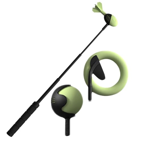 Generico Ball Launcher para cachorros, juguete de entrenamiento interactivo | lanzador automático y retráctil, accesorio para juegos para perros al aire libre, mejora el ejercicio y el entretenimiento