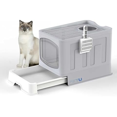 Vivo Technologies Large Foldable Cat Litter Box Cover