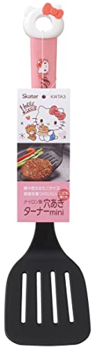 スケーター ナイロン ターナー フライ返し 小さめサイズ 子供用 キティ おやつタイム サンリオ KWTA3-A