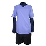 Xiao Wu Killua Zoldyck Classical Outfit Clothes Cosplay Costume (Custom Made) Blue