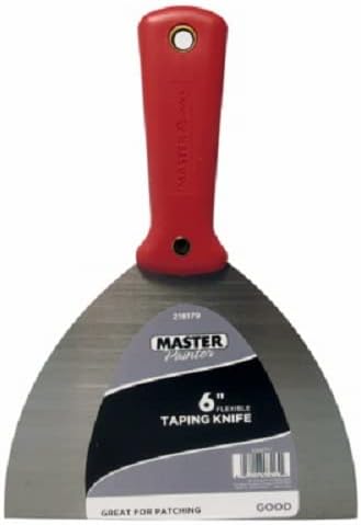 6" Painter Flexible Taping Knife w Carbon Steel Blade - Bulk Pack of (48)