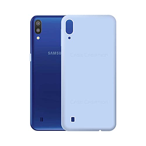 Image of Case Creation Luxurious OG Series for Samsung Galaxy M10 Case Cover,Anti-Dirty Slim Case Frosted Matte Cute Candy TPU Raised Bezel (Splash of Color) Back Cover for Samsung M10 -Purple