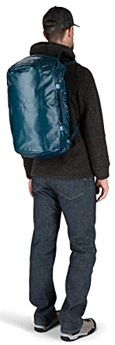 Osprey Transporter 40 Travel Duffel Bag, Venturi Blue