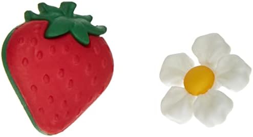 Dress It Up Buttons, Fresh Strawberries, 1177348 image 4