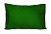 2 Green Toddler Pillowcases - Envelope Style - for Pillows Sized 13x18 and 14x19-100% Cotton with Percale Weave - Machine Washable - 2 Pack