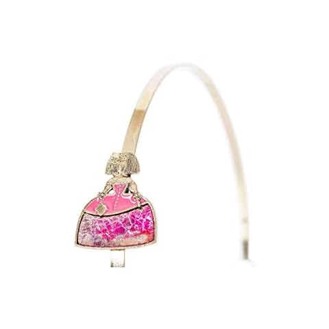 Diadema Dorada con Menina Fucsia de 24Joyas Cover