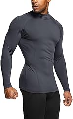 Heatlock Mock Neck Charcoal