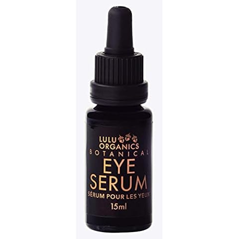 Lulu Organics Botanical Eye Serum - Nourishing Under Eye Oil Serum for Dark Circles and Puffiness Treatment, Nature-Derived, Vitamin-Rich Antioxidant Beauty Serum - 15 ml Cover