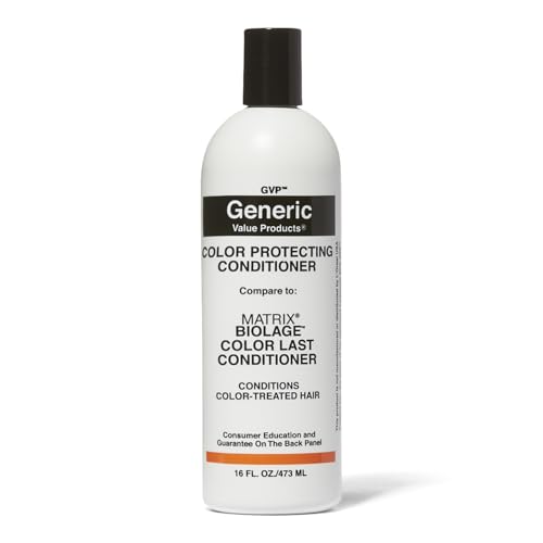 Generic Value Products Color Protecting Conditioner, Adds Shine, Leaves Hair Manageable, Seals the Cuticle to Lock in Color, Preserves Hair’s Vibrancy, 16 Oz