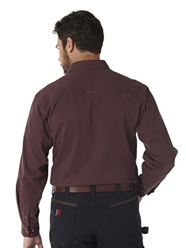Image of Wrangler Riggs Workwear Men's Logger Twill Long Sleeve Work Shirt