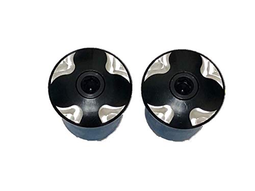 CLOVER BAR END CAP �N���[�o�[ �o�[�G���h �L���b�v �y�ʃA���~CNC���o�� ���[�h�o�C�N�ɍœK�IOT-CN-M002